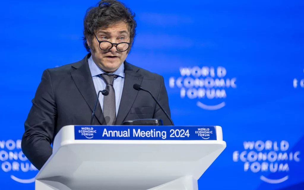 Milei en el Foro Económico Mundial