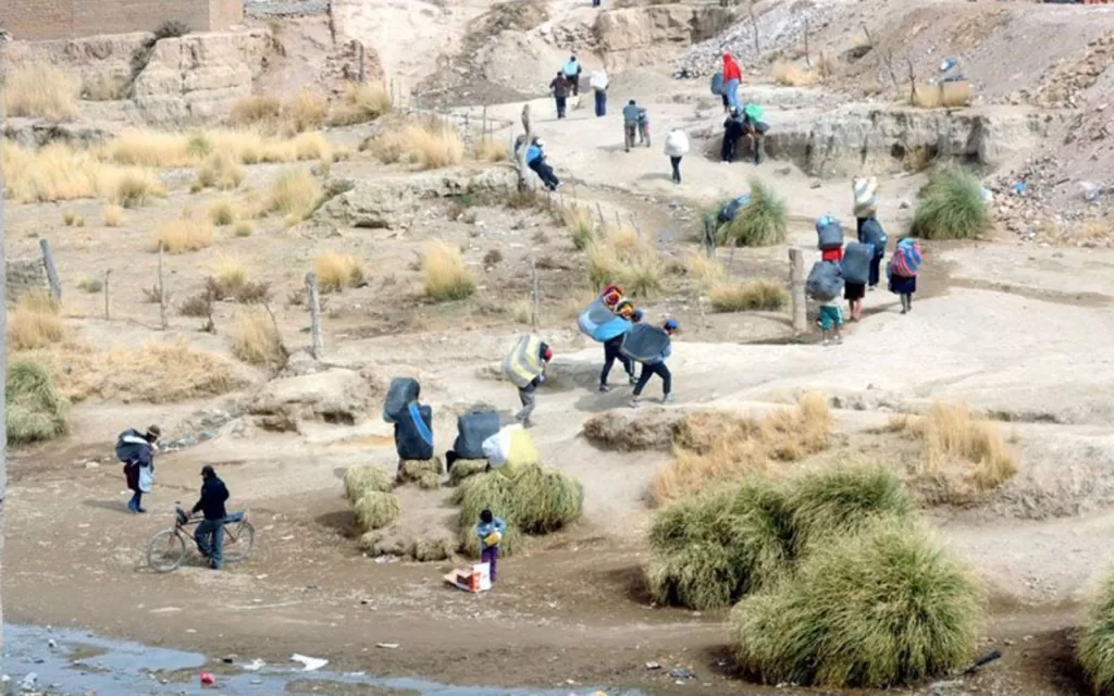 Paso fronterizo ilegal Argentina-Bolivia