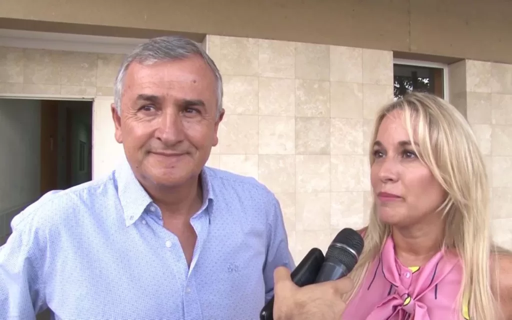 Gerardo Morales y Tulia Snopek