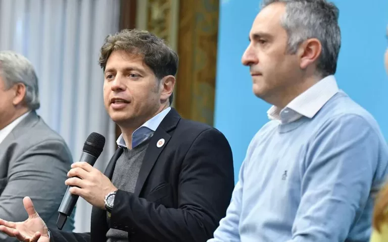 Kicillof y Larroque