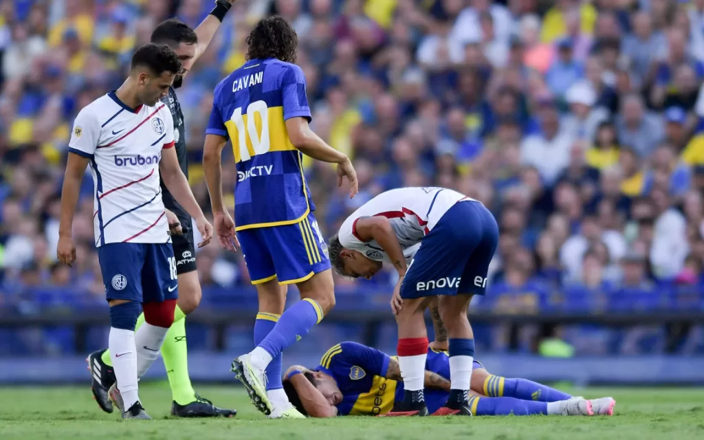 fútbol Blondel lesión