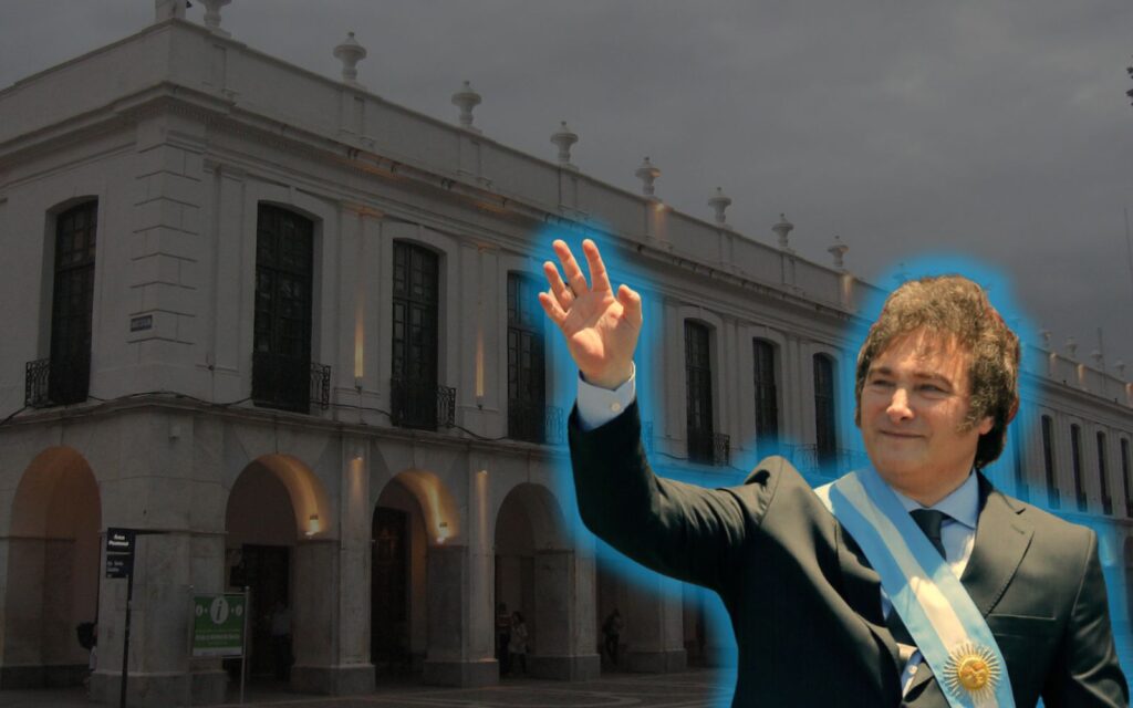 Milei en el Cabildo