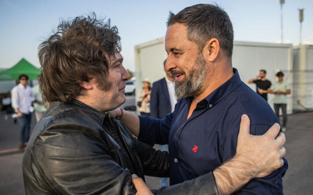 Milei y Abascal