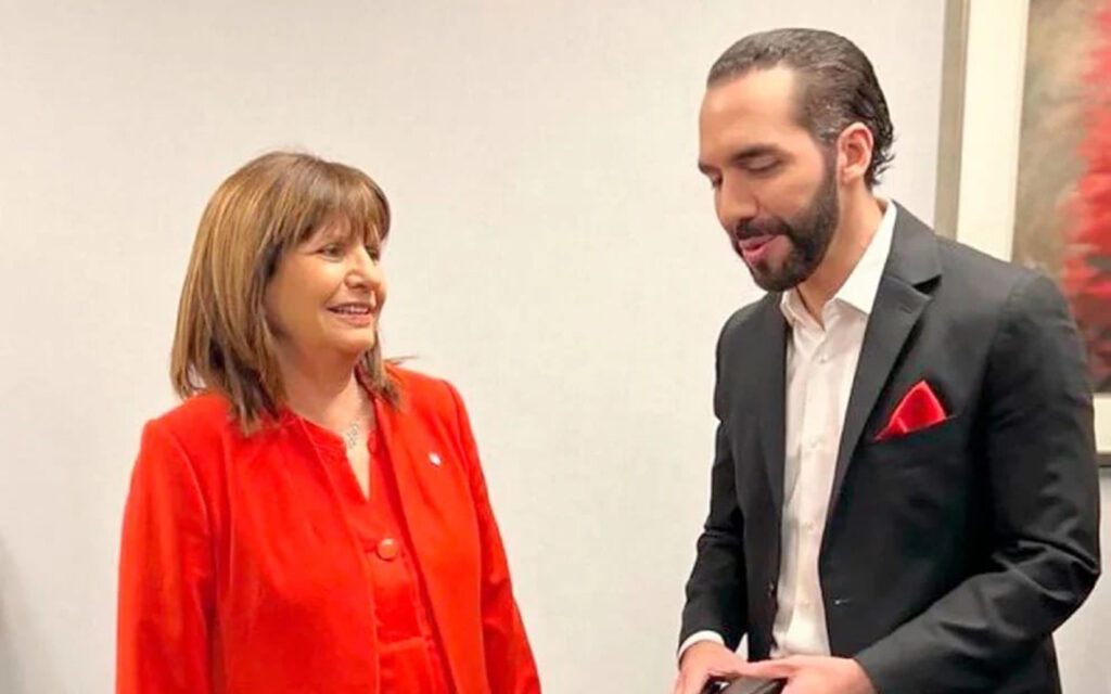 Bullrich y Bukele