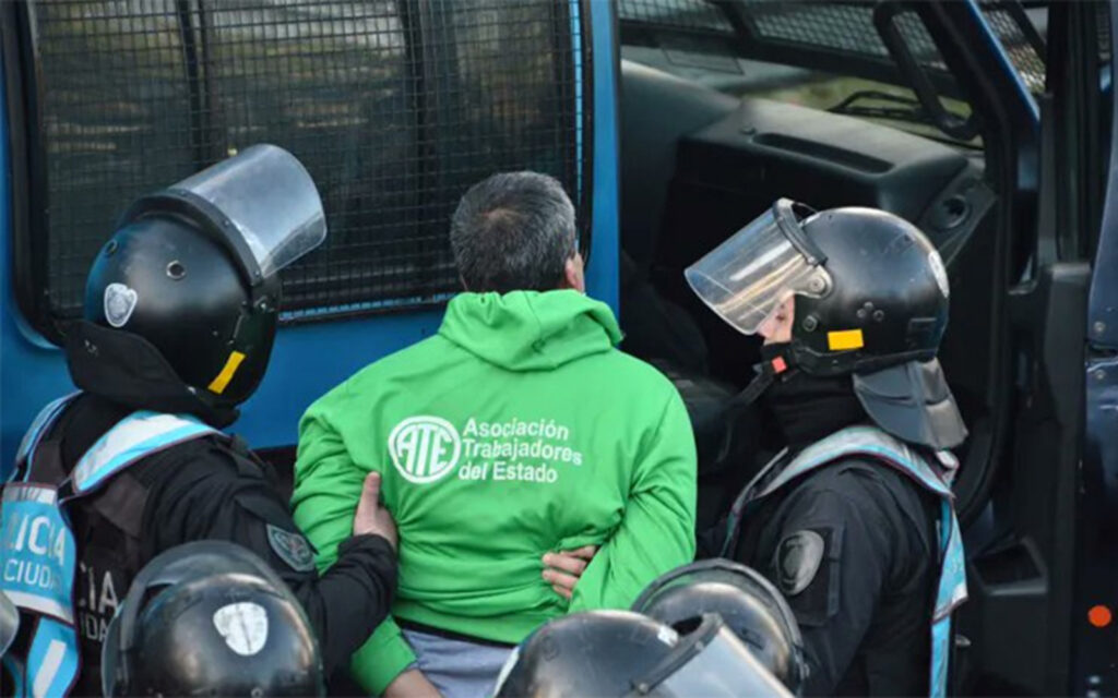 ATE detenidos