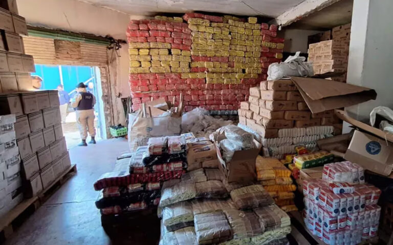 Depósito de MTR. alimentos para comedores