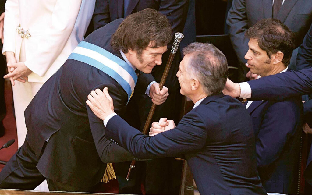 Macri y Milei
