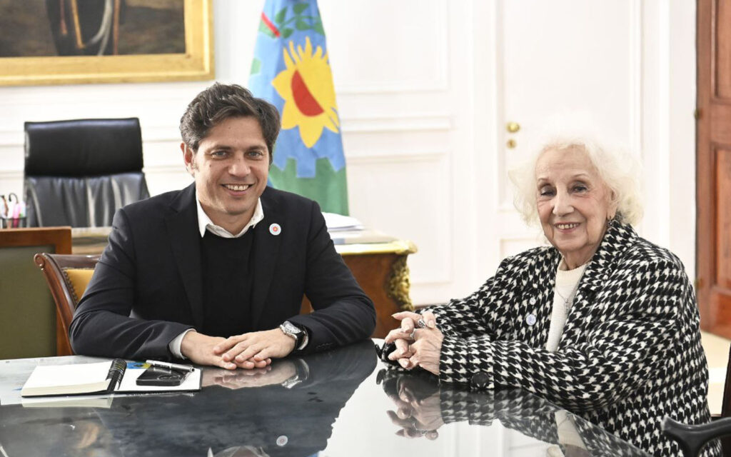 Kicillof y De Carlotto