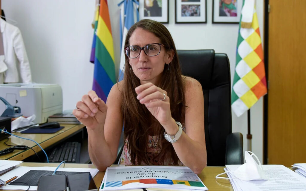 Ex ministra de las Mujeres