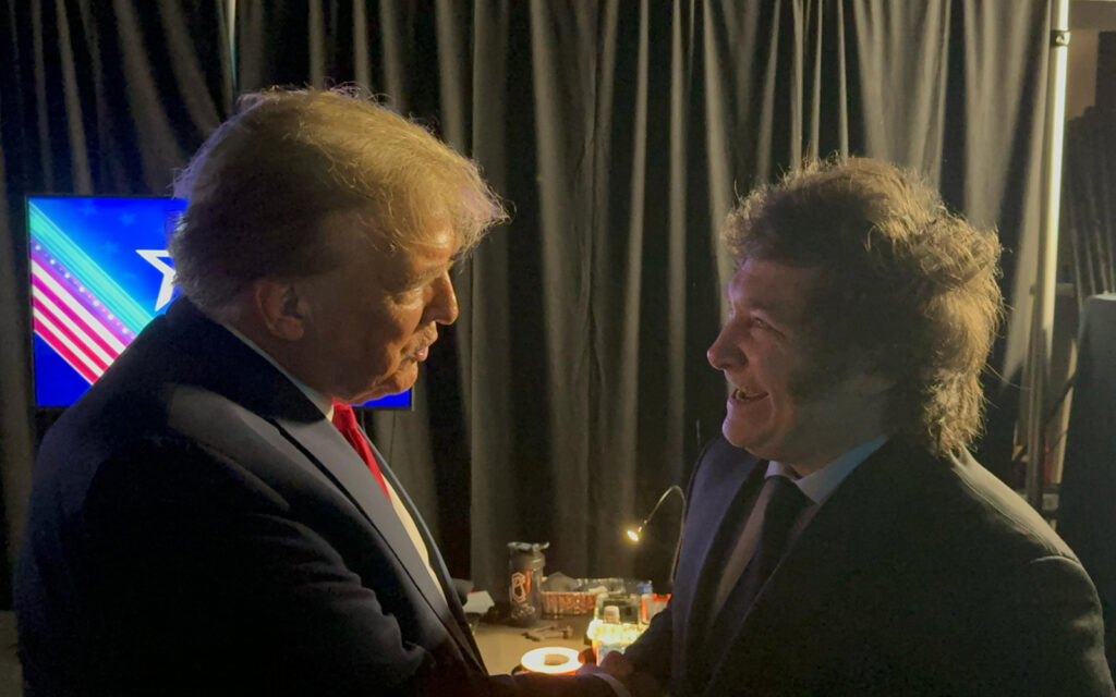 Trump y Milei