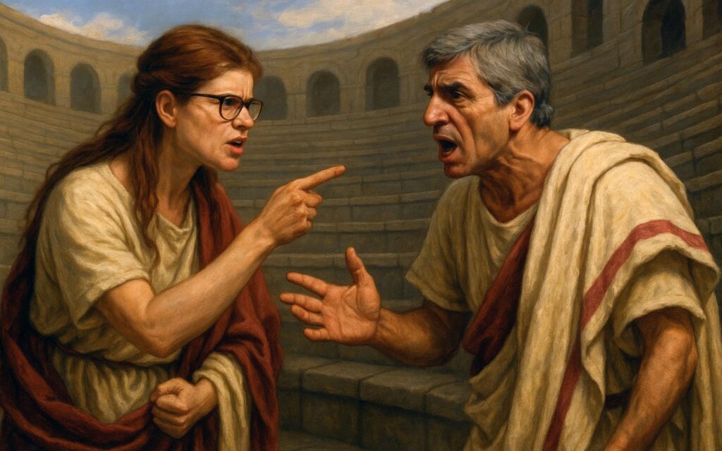 Delfina Rossi-Luis Caputo-debate-X-inteligencia artificial