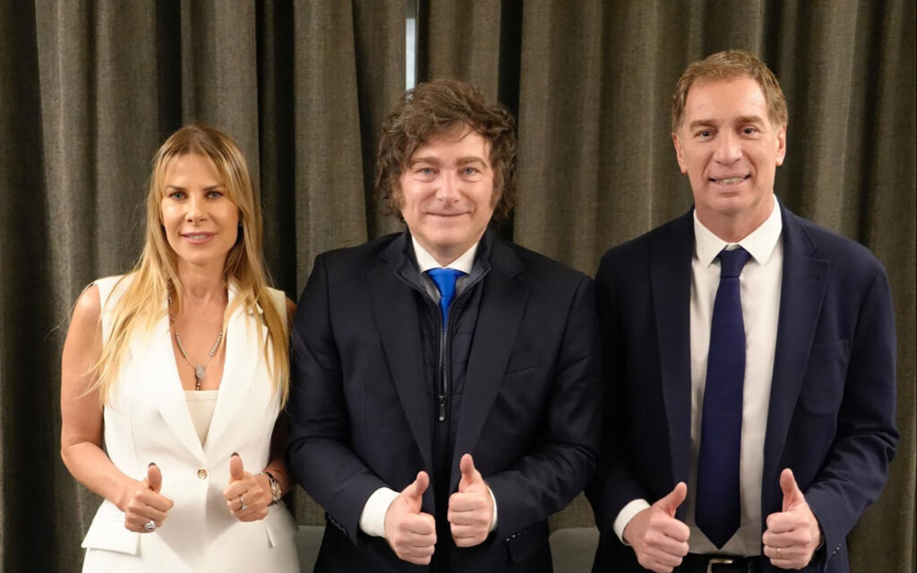 Karen Reichardt-Javier Milei-Diego Santilli-Elecciones-Justicia-Boletas