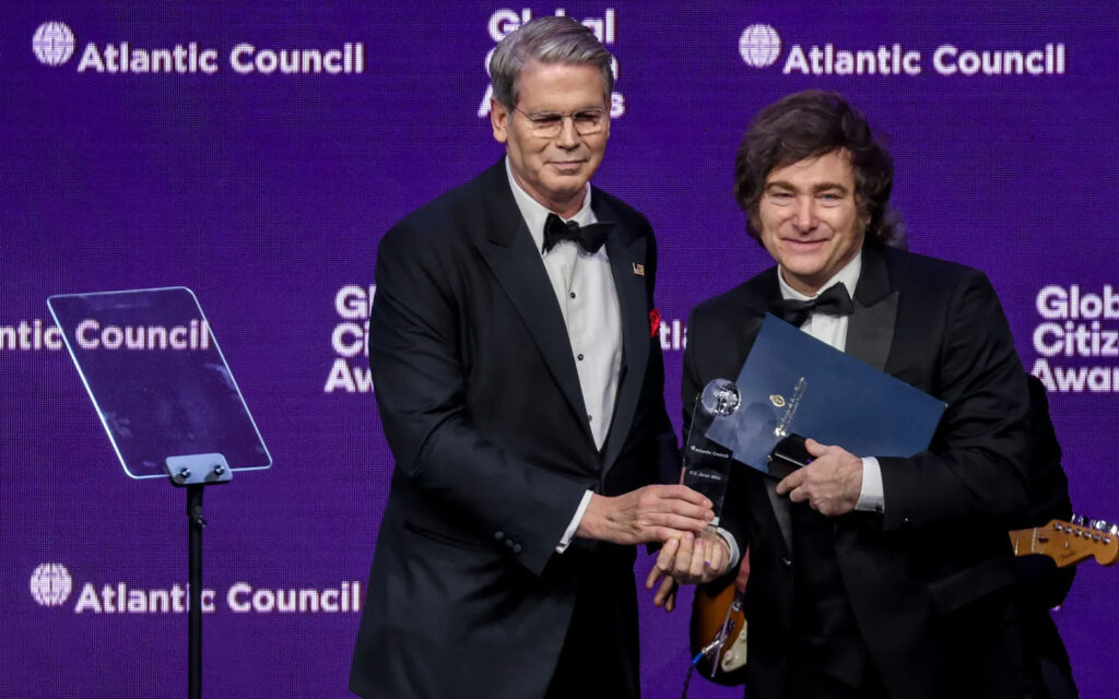 Scott Bessent-Javier Milei-Argentina-Tesoro-EE.UU.