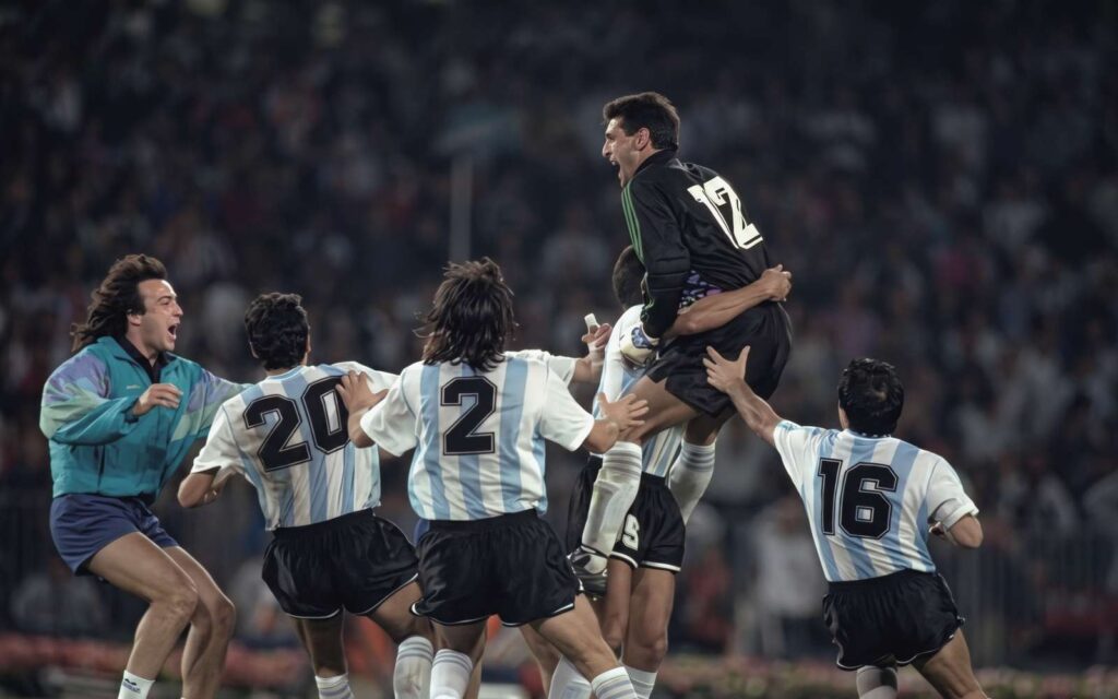 Los penales de Argentina en el mundial de Italia 90