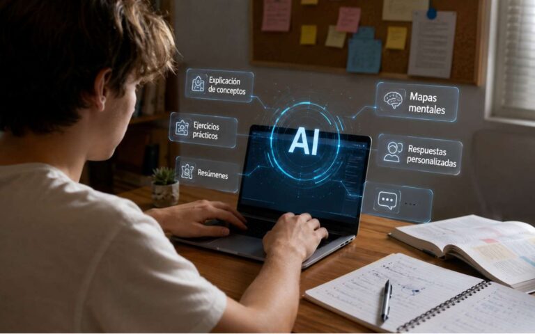 Estudiar con Inteligencia Artificial.