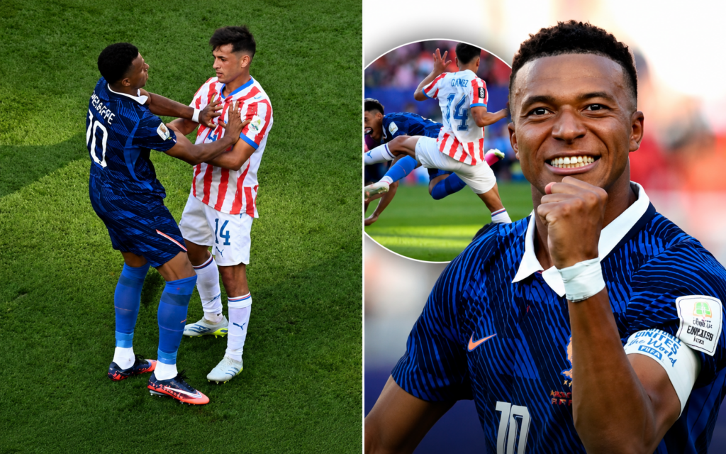 El cruce de Mbappé con la Senadora paraguaya.