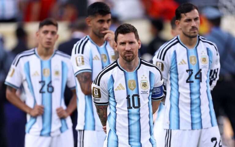 Selección Argentina de fútbol.