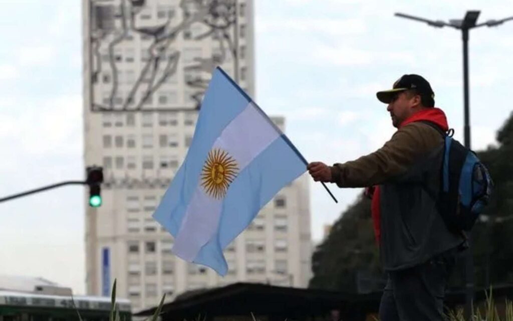 El operativo de seguridad previo al partido de la Selección.