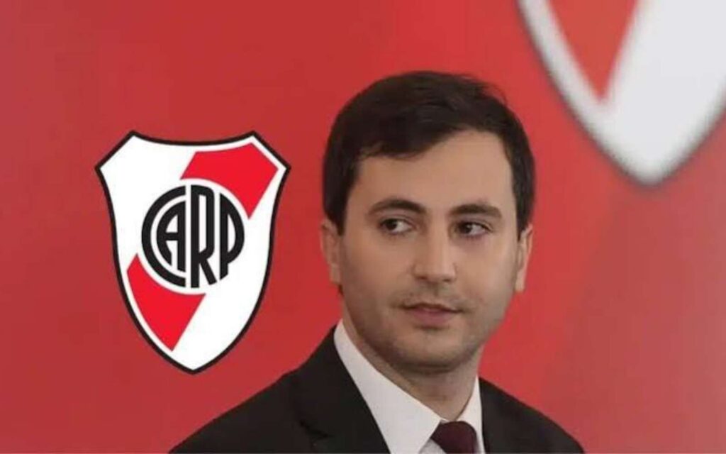 La conferencia del Presidente de River Plate.
