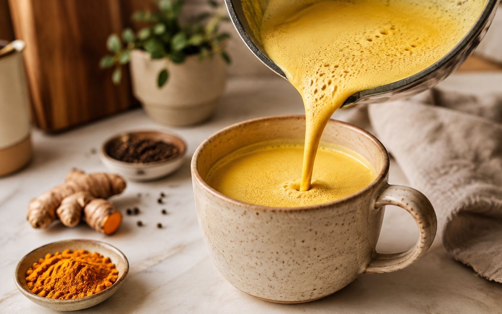 Qué beneficios reales tiene el consumo de la leche dorada.
