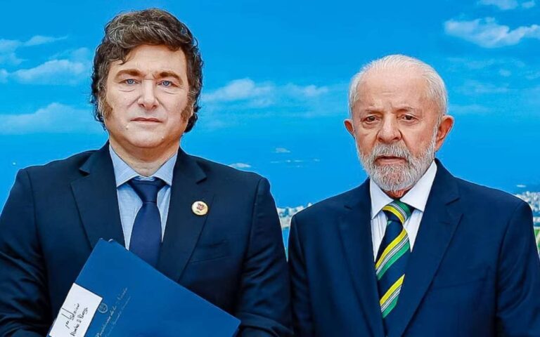 Siguen las diferencias entre los Milei y Lula