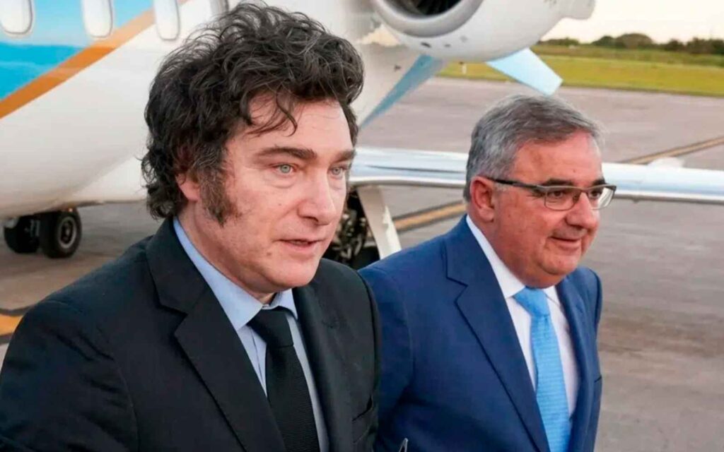 El presidente Javier Milei llega a Catamarca.