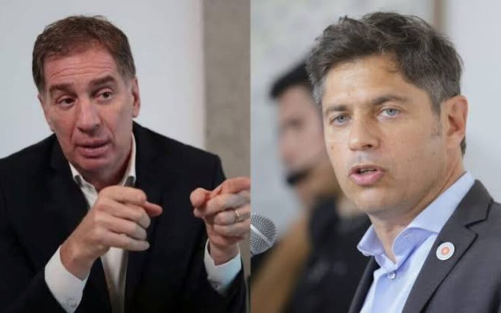 Nuevos cruces entre Axel Kicillof y Diego Santilli.