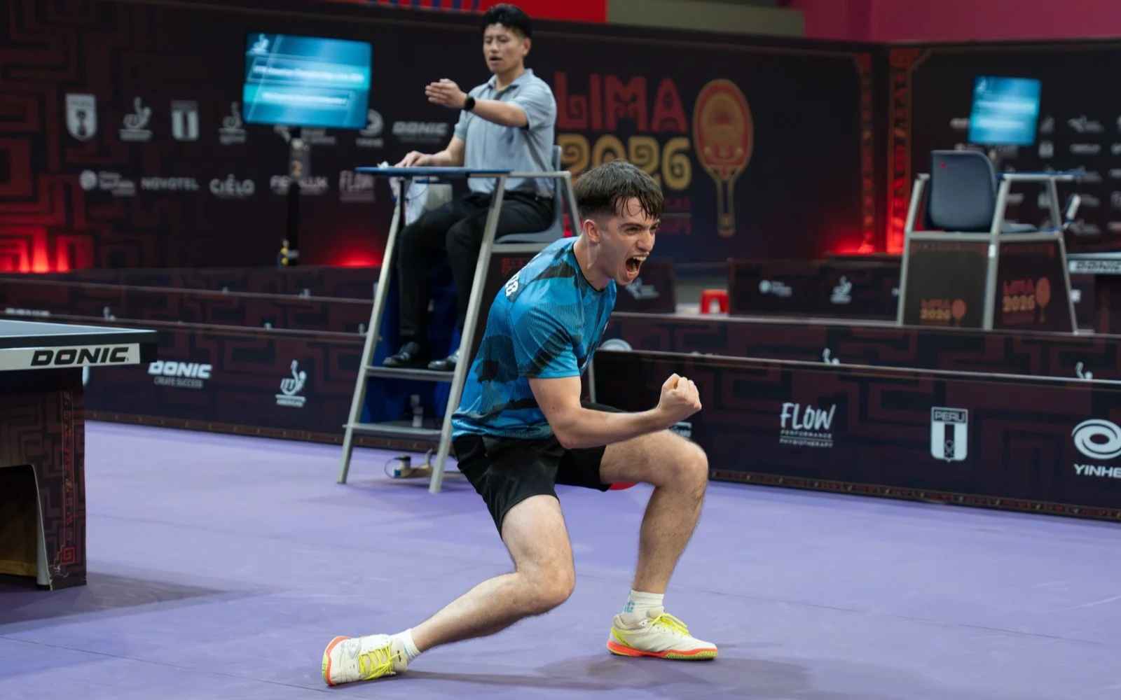 Grito de campeón: la Selección Argentina de tenis de mesa celebró en Lima un nuevo título panamericano por equipos.